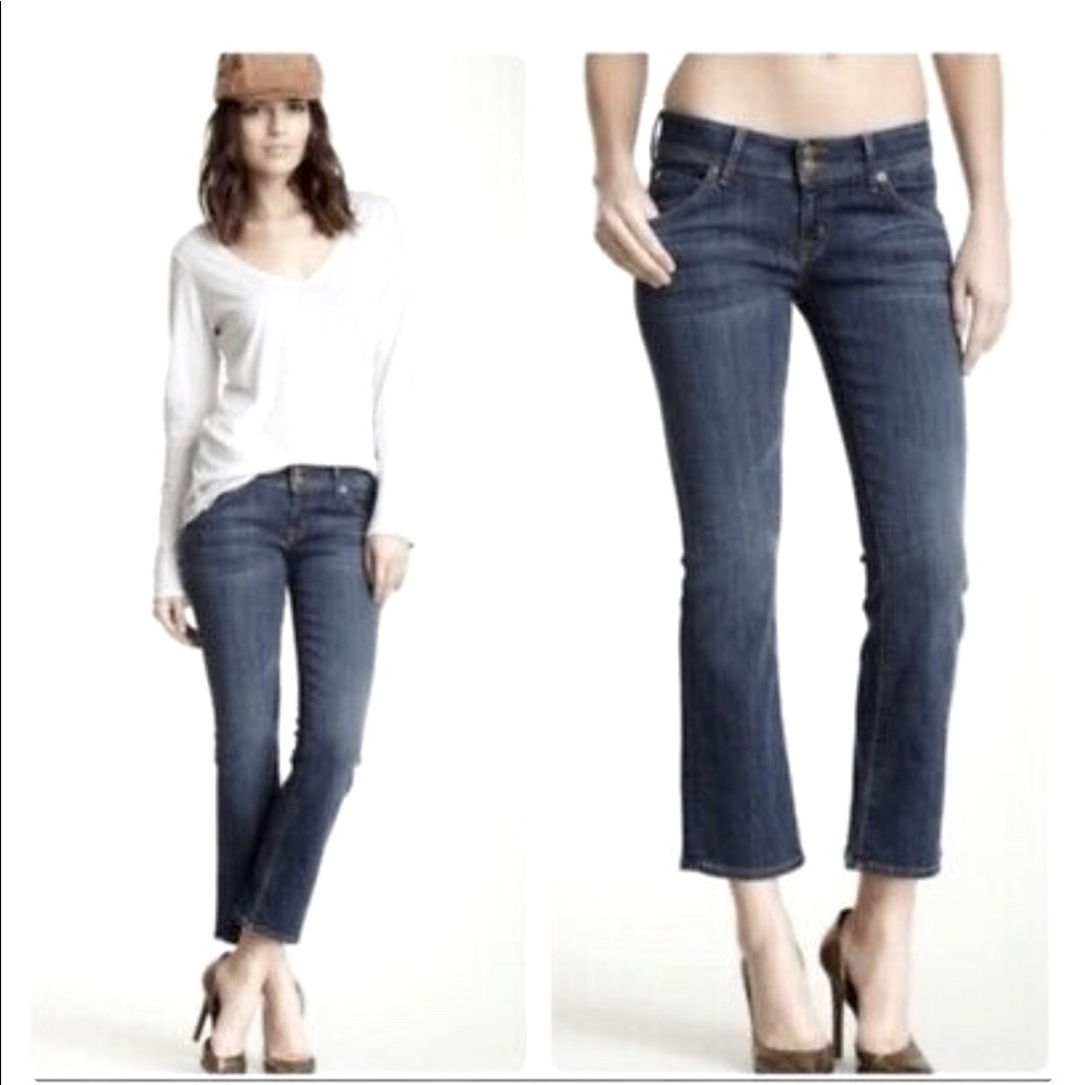 HUDSON crop Beth baby boot jeans